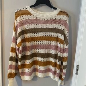 Striped Multicolor Women's Sweater